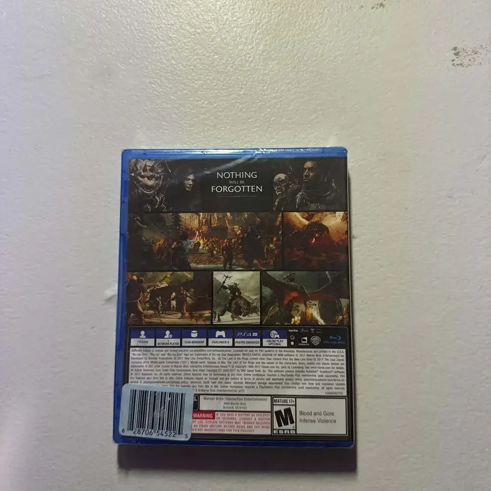 Middle-Earth: Shadow of War PS4 Game